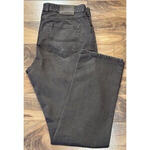 Atelier GARDEUR NEVIO Mens 36x31 Brown Chino Jeans Regular Fit Stretch Designer